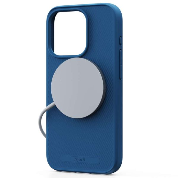 Njorð Collections Slim Case MagSafe für das iPhone 15 Pro - Blue