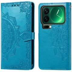 imoshion Mandala Klapphülle Xiaomi 17 Pro Max - Türkis