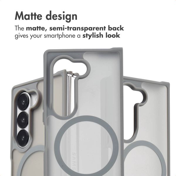 imoshion Color Guard Back Cover mit MagSafe Samsung Galaxy Z Fold 6 - Grau