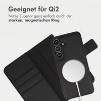imoshion Herausnehmbare 2-in-1 Luxus-Bookcase Samsung Galaxy S25 FE - Schwarz