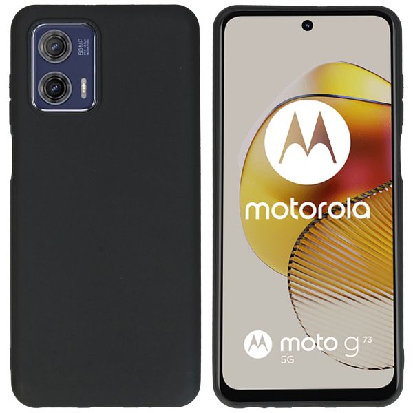 imoshion TPU Color Cover Motorola Moto G73 - Schwarz