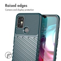 imoshion Thunder Backcover für das Motorola Moto G30 / G20 / G10 (Power) - Grün