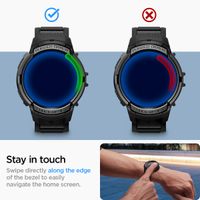 Spigen Rugged Armor™ Pro Case für die Samsung Galaxy Watch 6 - 44 mm - Schwarz