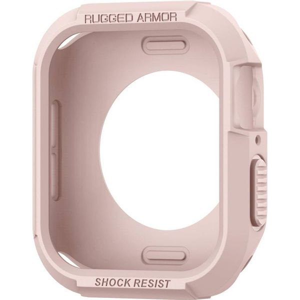 Spigen Rugged Armor™ Case für die Apple Watch Series 4-6 / SE - 44 mm - Rosa