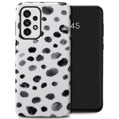 Selencia Vivid Tough Back Cover für das Samsung Galaxy A33 - Trendy Leopard