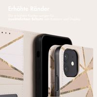imoshion Design Klapphülle Apple iPhone 11 - Beige Graphic