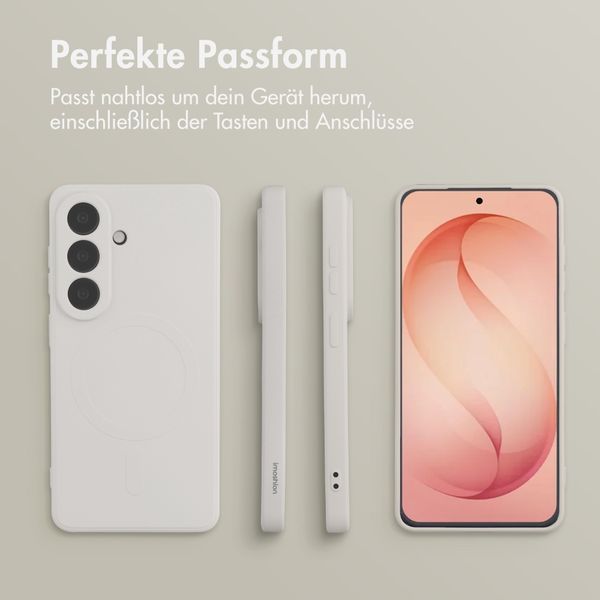 imoshion Color Back Cover mit MagSafe Samsung Galaxy S26 Plus - Beige