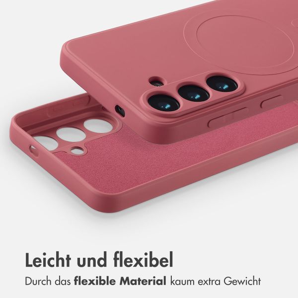 imoshion Color Back Cover mit MagSafe für das Samsung Galaxy S25 - Dusty Rose