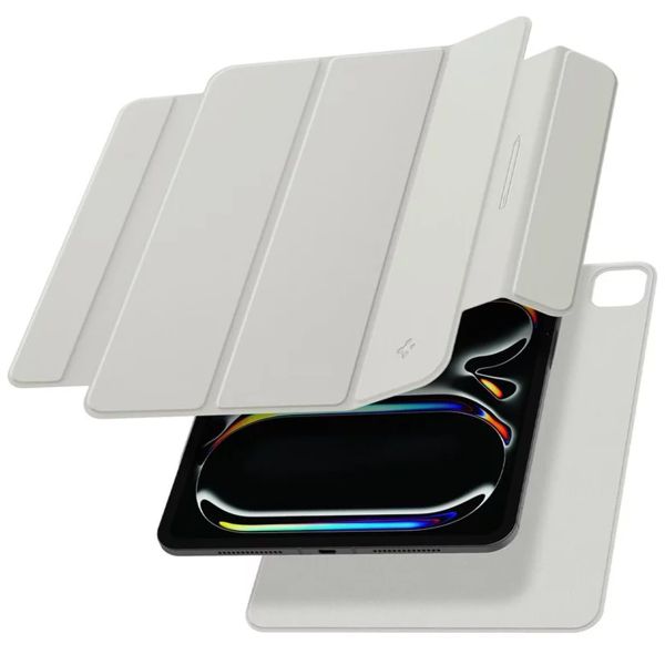 Spigen Air Skin folio OneTap Apple iPad Pro 11 (2024) M4 - Grau