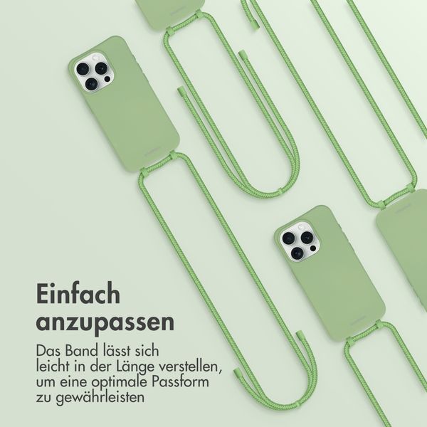 imoshion Color Backcover mit abtrennbarem Band Apple iPhone 15 Pro - Grün