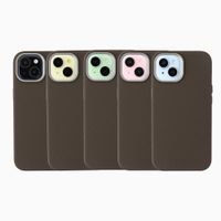 Accezz Mesh Backcover mit MagSafe Apple iPhone 15 - Braun