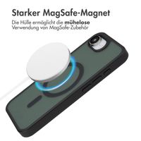 Accezz Rugged Frosted Back Cover mit MagSafe Apple iPhone 16e - Schwarz