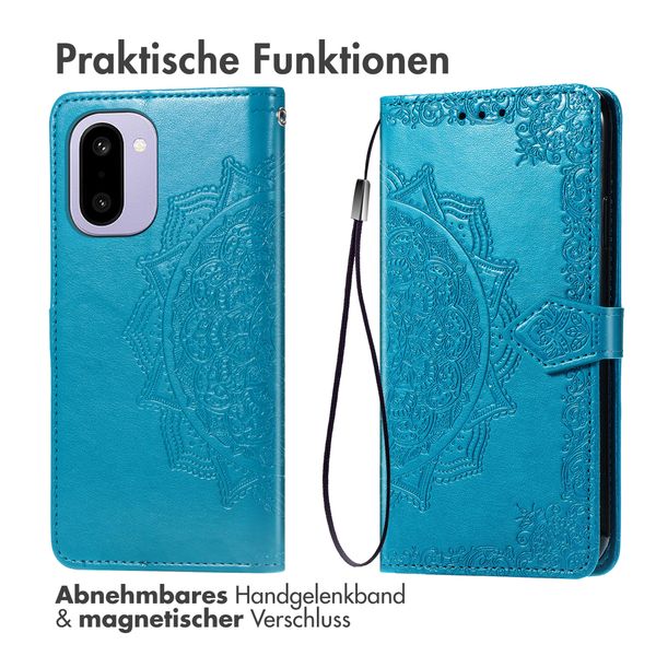 imoshion Mandala Klapphülle OnePlus 15R - Türkis