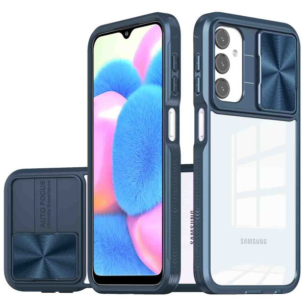 imoshion Back Cover mit Kameraschieber Samsung Galaxy A25 (5G) - Dunkelblau