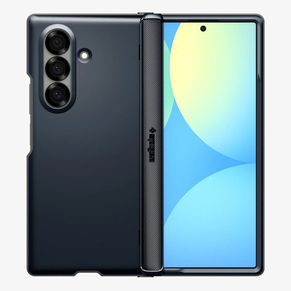 Spigen Slim Armor Pro MagFit Backcover Samsung Galaxy Z Fold 7 - Metal Slate