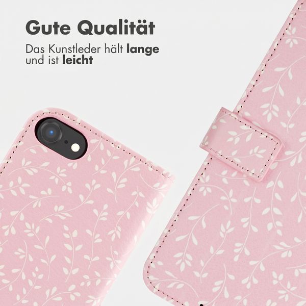 imoshion Design Klapphülle Apple iPhone 17e / 16e - Pink Bazaar Flowers