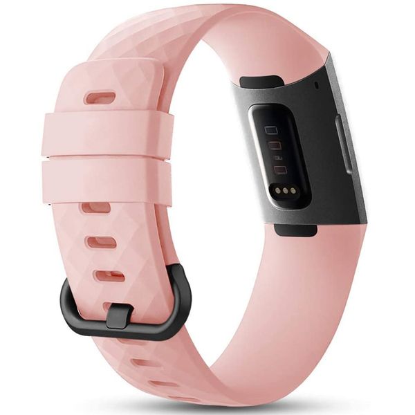 imoshion Silikonband für die Fitbit Charge 3 / 4 - Rosa