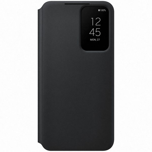 Samsung Original Clear View Cover Klapphülle für das Galaxy S22 - Black