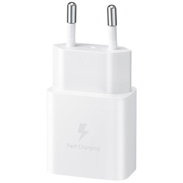 Samsung Original Power Adapter - Ladegerät - USB-C-Anschluss - Fast Charger - 15 Watt - Weiß