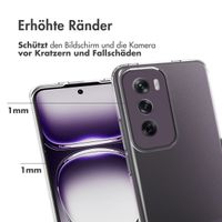 Accezz TPU Clear Cover für das Oppo Reno 12 - Transparent