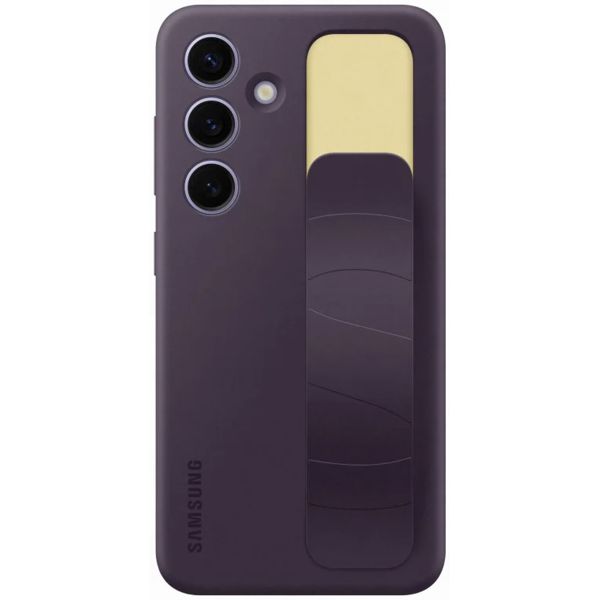 Samsung Original Standing Grip Backcover für das Galaxy S24 - Dark Violet