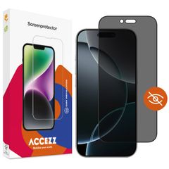 Accezz Privacy Displayschutz aus gehärtetem Glas Apple iPhone Air