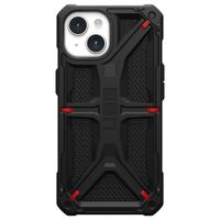 UAG Monarch Backcover für das iPhone 15 - Kevlar Black