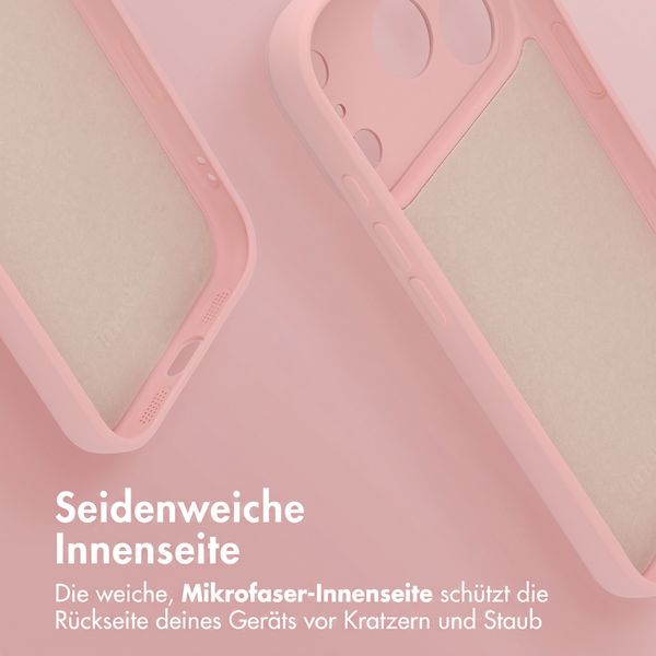 imoshion Color Back Cover mit MagSafe Apple iPhone 18 Pro / 17 Pro - Hellrosa