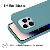 imoshion Color TPU Hülle für das Apple iPhone 14 Pro - Dunkelgrün