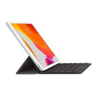 Apple Smart Folio Keyboard für das Apple iPad 9 (2021) / iPad 8 (2020) / iPad 7 (2019) 10.2 Zoll / Air 10.5 (2019) - QWERTZ - Schwarz