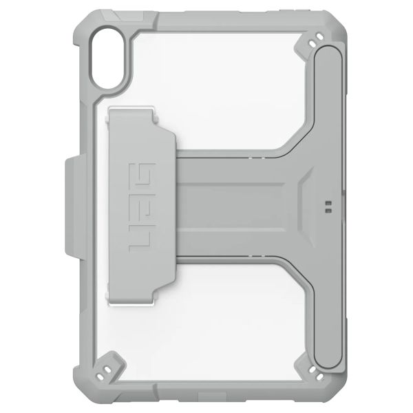 UAG Scout Healthcare backcover mit Ständer und Strap Apple iPad Mini 7 (2024) / iPad Mini 6 (2021) - Weiß / Grau