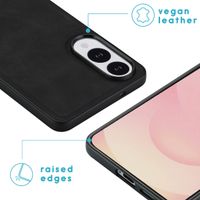 imoshion Entfernbare 2-1 Luxus Klapphülle Samsung Galaxy S25 Edge - Schwarz