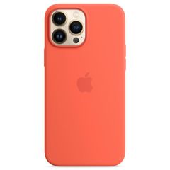 Apple Silikon-Case MagSafe für das Apple iPhone 13 Pro Max - Nectarine