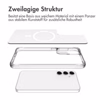 imoshion Rugged Air MagSafe Case Samsung Galaxy S25 - Transparent