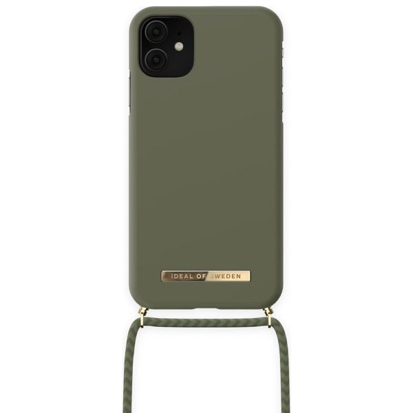 iDeal of Sweden Ordinary Necklace Case für das iPhone 11 - Cool Khaki