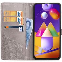 imoshion Mandala Klapphülle Samsung Galaxy M31s - Grau