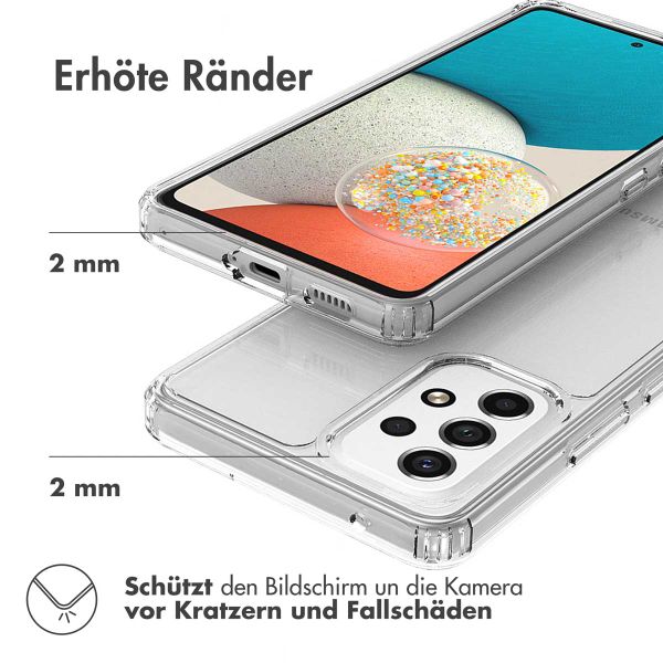 Accezz Xtreme Impact Case für das Samsung Galaxy A53 - Transparent