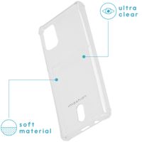 imoshion Soft Case Back Cover mit Kartenfach Galaxy A51 -Transparent