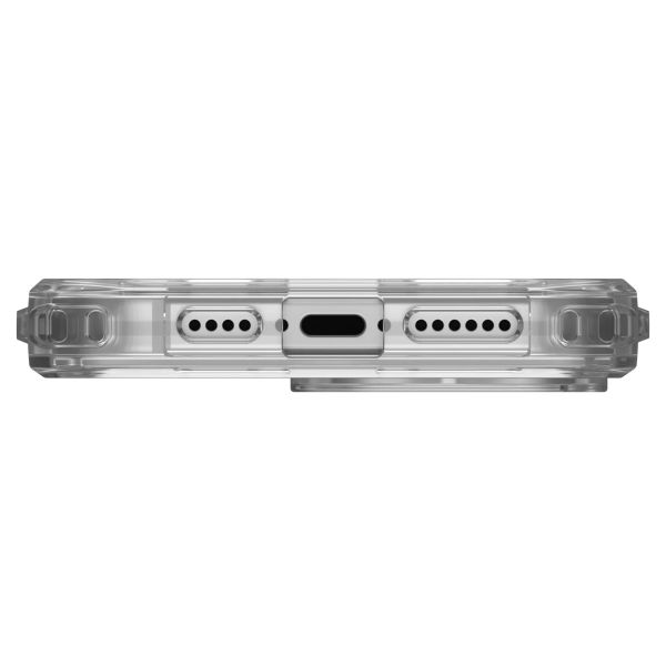 UAG Plyo Backcover MagSafe für das iPhone 16 Pro Max - Ice / Silver