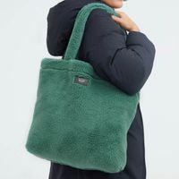 Wouf Teddy Tote Bag - Umhängetasche - Moss