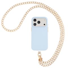 Selencia Bold Chain-Handykette (extra lang 145 cm) - Gold