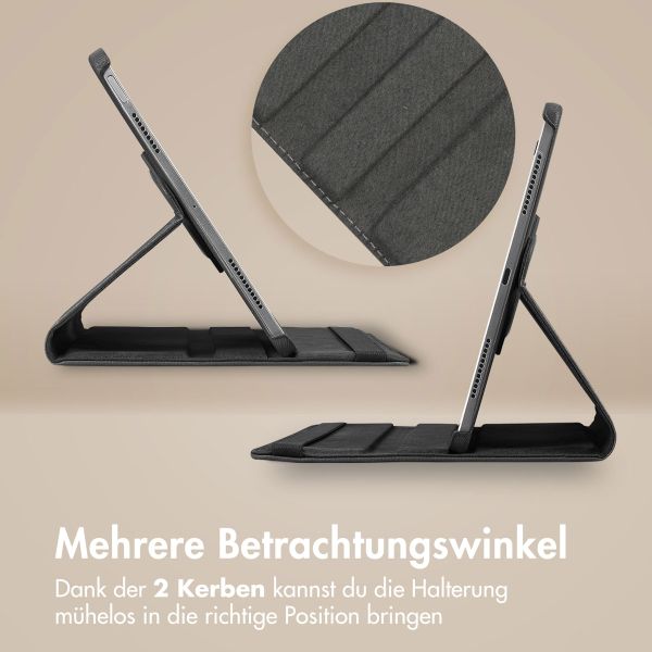 imoshion 360° drehbare Klapphülle für das Xiaomi Pad 6S Pro 12.4 - Schwarz