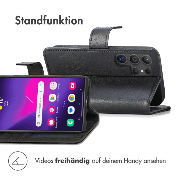 imoshion Luxuriöse Klapphülle Samsung Galaxy S24 Ultra - Schwarz