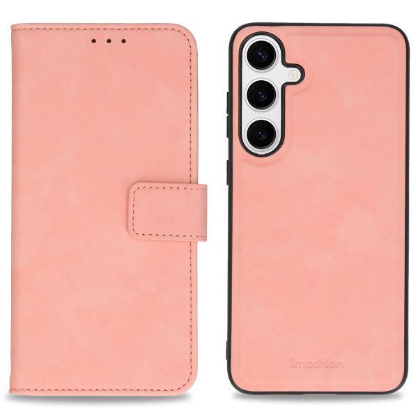 imoshion Entfernbare 2-1 Luxus Klapphülle für das Samsung Galaxy S24 Plus - Rosa