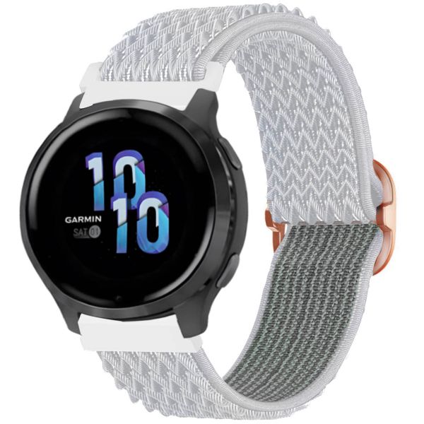 imoshion Elastisches Nylonarmband -   Universelle 22 mm Anschluss - Weiß