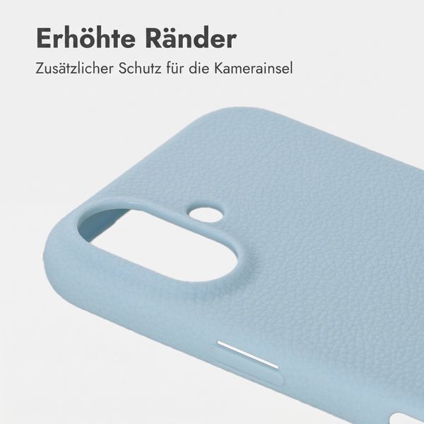 imoshion Texture Backcover Apple iPhone 17 - Hellblau
