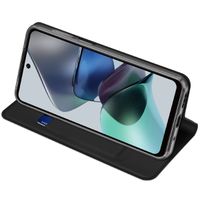 Dux Ducis Slim TPU Klapphülle für das Motorola Moto G13 / G23 - Schwarz