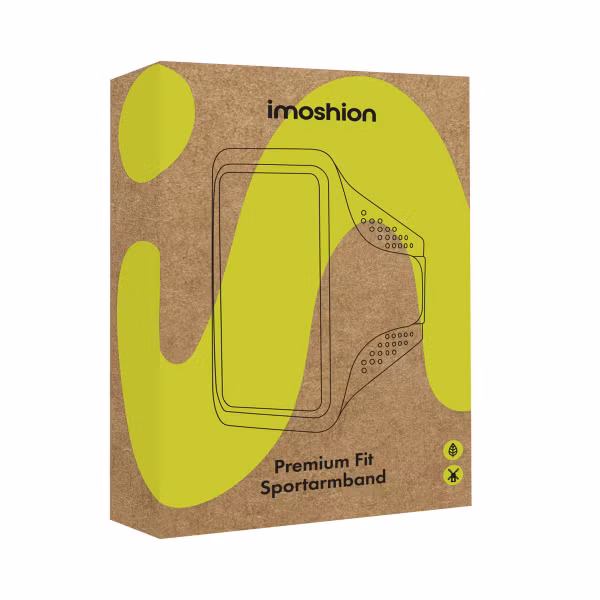 imoshion Premium Fit Handyhalterung Joggen - Größe XL - Orange