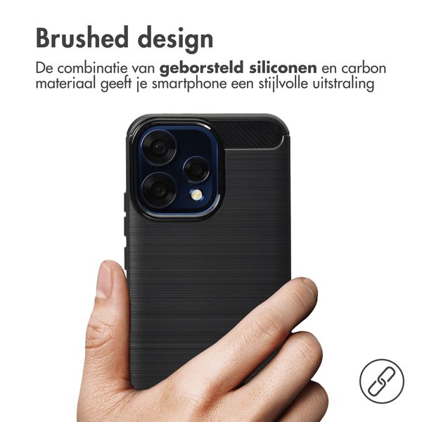 imoshion Brushed Back Cover Oppo Reno15 F (5G) - Schwarz