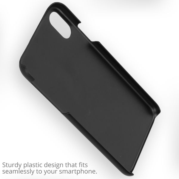 Gestalte deine eigene iPhone Xs / X Hardcase - Schwarz